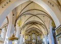 Organ Basilica Saint Mary& x27;s City Church Stadtkirche Lutherstadt Royalty Free Stock Photo