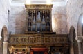 Organ in Basilica of San Frediano, Lucca, Italy