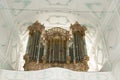 Organ in Church in Lindau, Germany Royalty Free Stock Photo