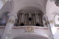 Organ of a church of Heidelberg in Germany