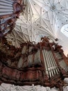 organ church interior worship architecture catholicism holy god