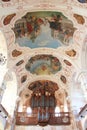 Organ of church