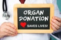 Organ Donation save Lives Royalty Free Stock Photo