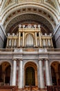 Organ in Esztergom basilica in Hungary