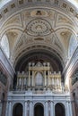 The organ in Esztergom Basilica in Hungary