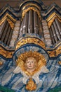 Organ in the monastery church in Wuppertal-Beyenburg Royalty Free Stock Photo
