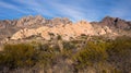 Organ Mountains Desert Peaks National Monument, New Mexico. Royalty Free Stock Photo