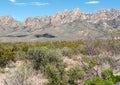 Organ Mountains - Desert Peaks National Monument Royalty Free Stock Photo