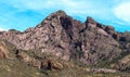 Organ Mountains in the High Desert Royalty Free Stock Photo