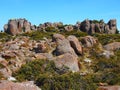 Organ Pipe Rock Formations, Mount Wellington Royalty Free Stock Photo