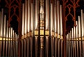 Organ Pipes Royalty Free Stock Photo