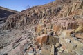 The Organ Pipes in Damaraland, Namibia Royalty Free Stock Photo