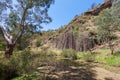 Organ pipes rock formation at national park, Australia