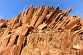 Organ Pipes - Twyfelfontein, Damaraland, Namibia Royalty Free Stock Photo