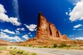 The Organ sandstone, Arches National Park, Utah, USA. Royalty Free Stock Photo