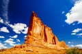 The Organ sandstone, Arches National Park, Utah, USA. Royalty Free Stock Photo