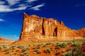 The Organ sandstone, Arches National Park, Utah, USA. Royalty Free Stock Photo