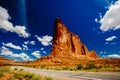 The Organ sandstone, Arches National Park, Utah, USA. Royalty Free Stock Photo