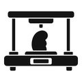 Organ science surgery icon simple vector. Computer future