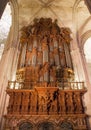 Interior Organ in the Seville Cathedral