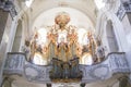 Organ in St Mang Basilica in Fussen, Bavaria, Germany Royalty Free Stock Photo