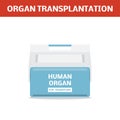 Organ transplantation concept