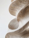 Organic abstract stone sculpture