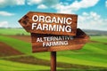 Organic or Alternative Farming Royalty Free Stock Photo