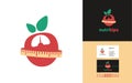 Organic Apple Health Food Nutrition and Diet logo