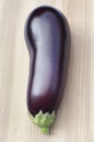 Organic Aubergine Royalty Free Stock Photo