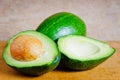 Organic avocados Royalty Free Stock Photo