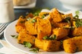 Organic Baked Butternut Squash Royalty Free Stock Photo