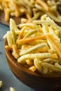 Organic Baked Veggie Straws Royalty Free Stock Photo