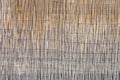 Organic bamboo mat garden fence background