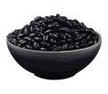 Organic beans bowl, healthy meal, fresh ingredients