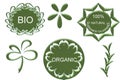 Organic bio natural icon