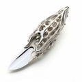 Organic Biomorphic Knife: 3d Model By Dave Leitch