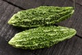 Organic Bitter melons Royalty Free Stock Photo