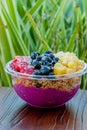 Organic bowls Pitaya bowls are a healthy Dragon Fruit