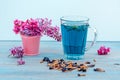 Organic Butterfly pea flowers blue Anchan tea