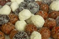 Organic candies and sweets handmade from natural dried fruits and berries