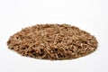 organic caraway seed and a bright background