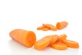 Organic carrot Royalty Free Stock Photo