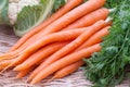 Organic Carrots and Cauliflower