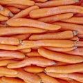 Organic carrots closeup Royalty Free Stock Photo