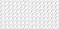 Organic circles array white geometrc shapes background wallpaper banner pattern texture