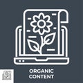 Organic content icon