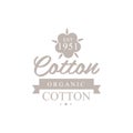 Organic Cotton Product Logo Design