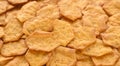 Organic crispy whole grain, multigrain baked crackers as a background. Whole Grain Blend: Oats, Brown Rice Flour, Millet, Quinoa,
