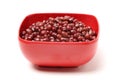 Organic Dried Adzuki Beans Royalty Free Stock Photo